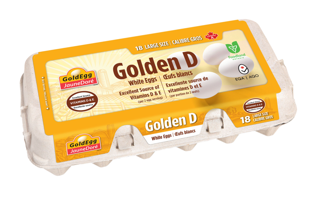 Golden D Large White Eggs 18-egg Family Pack